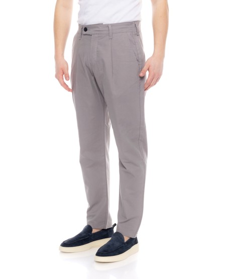 COVER JEANS ΑΝΔΡΙΚΟ CROPPED CHINO ΠΑΝΤΕΛΟΝΙ WILLY LM111-30 GREY
