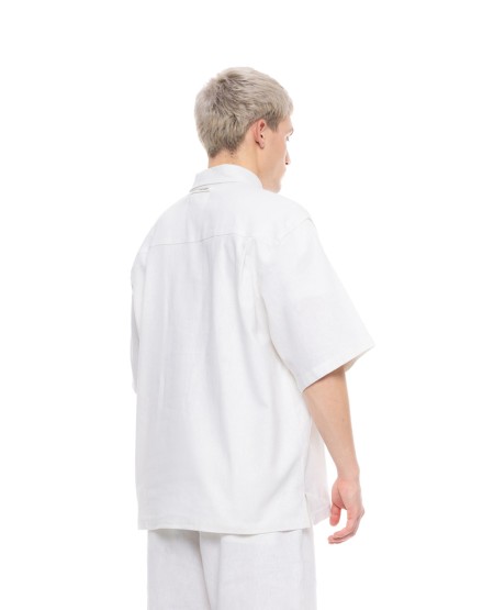 COVER JEANS ΑΝΔΡΙΚΟ  OVERSHIRT D4066-30 WHITE
