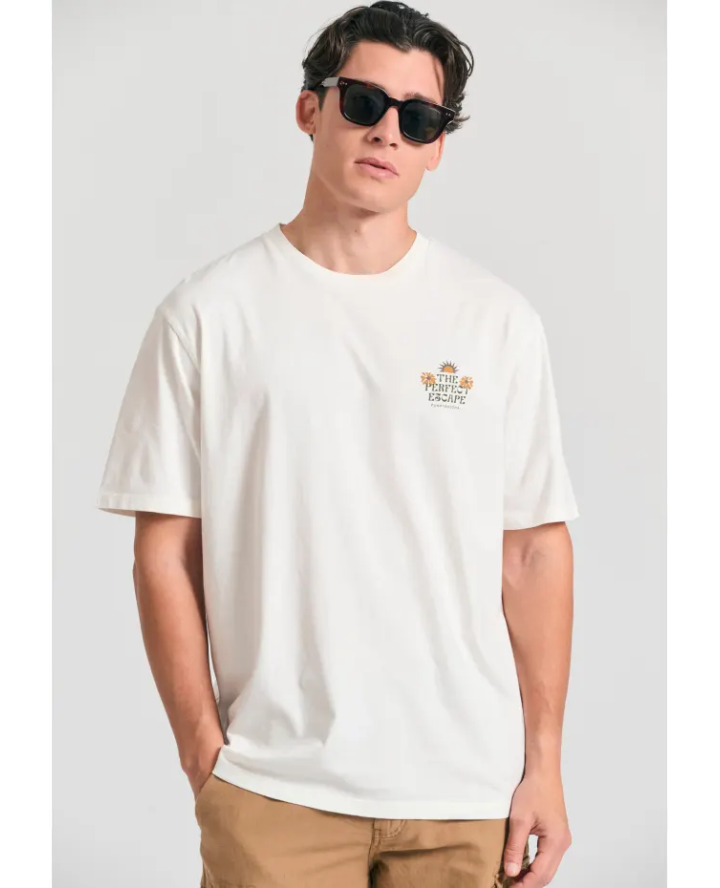 FUNKY BUDDHA Relaxed fit t-shirt με...