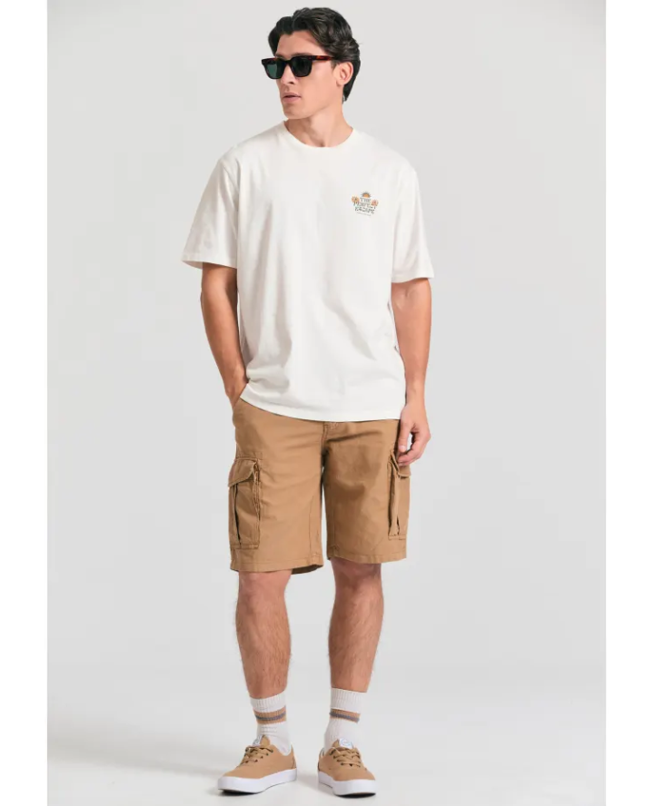 FUNKY BUDDHA Relaxed fit t-shirt με...