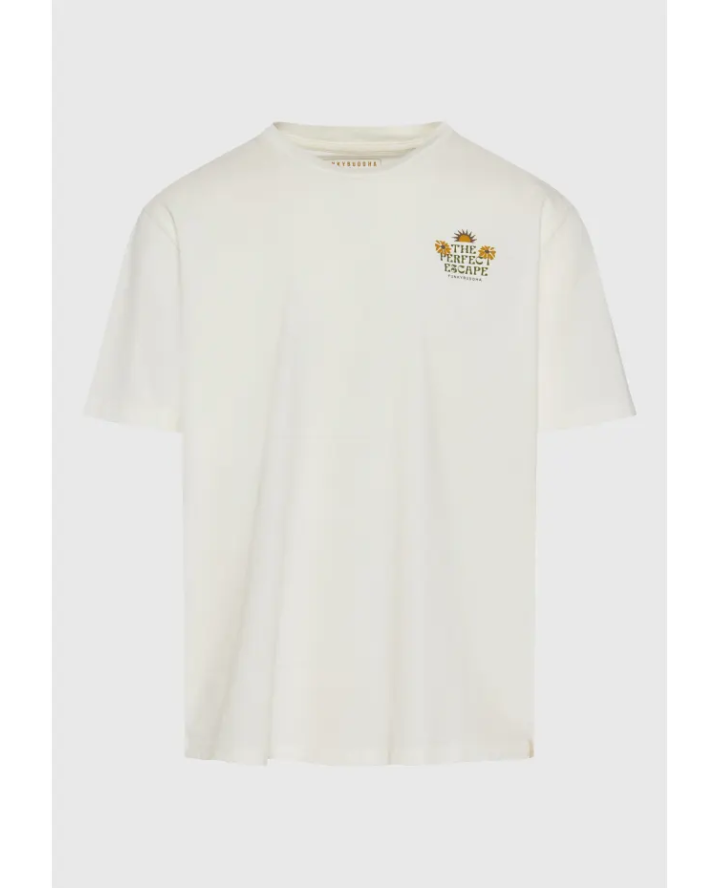 FUNKY BUDDHA Relaxed fit t-shirt με...