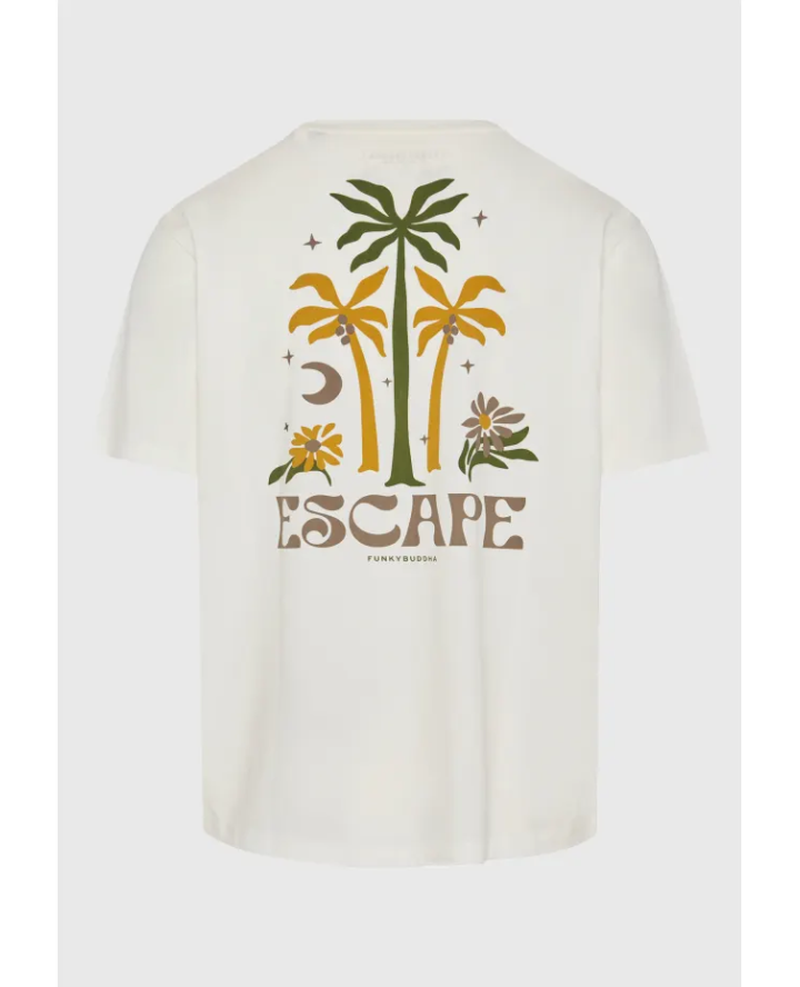 FUNKY BUDDHA Relaxed fit t-shirt με...