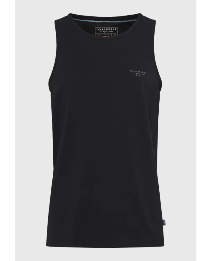 FUNKY BUDDHA Ανδρικό tank top με logo...