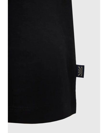 FUNKY BUDDHA Ανδρικό tank top με logo στο στήθος FBM011-003-04 BLACK