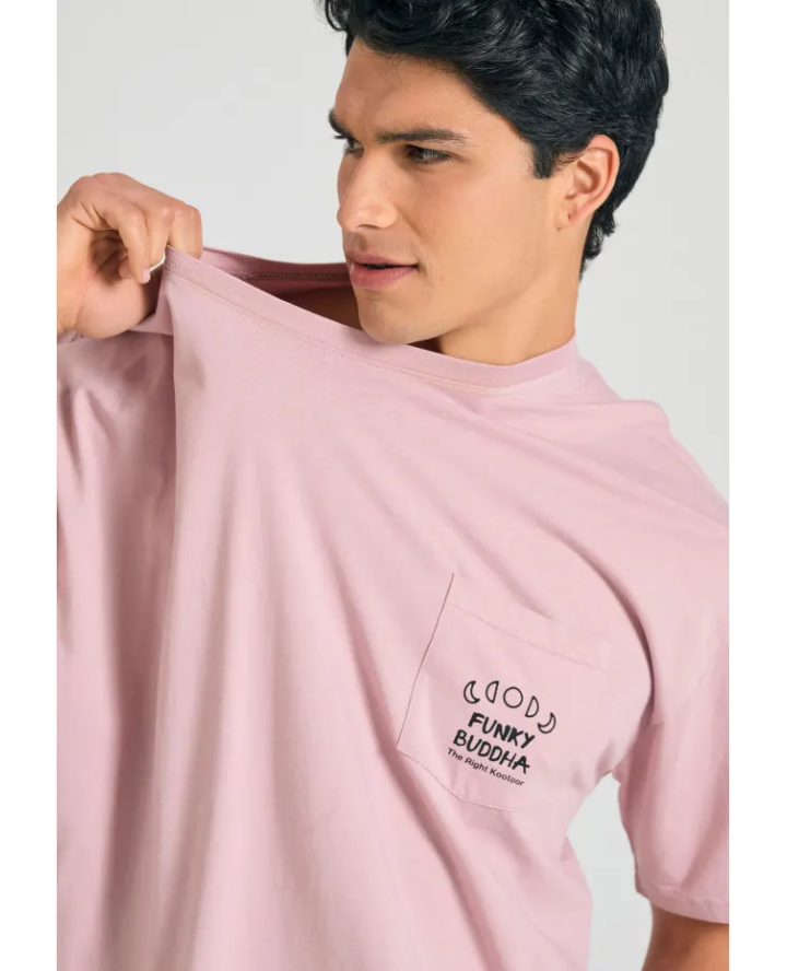FUNKY BUDDHA Oversized t-shirt με...