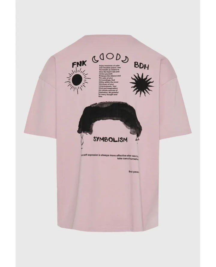 FUNKY BUDDHA Oversized t-shirt με...