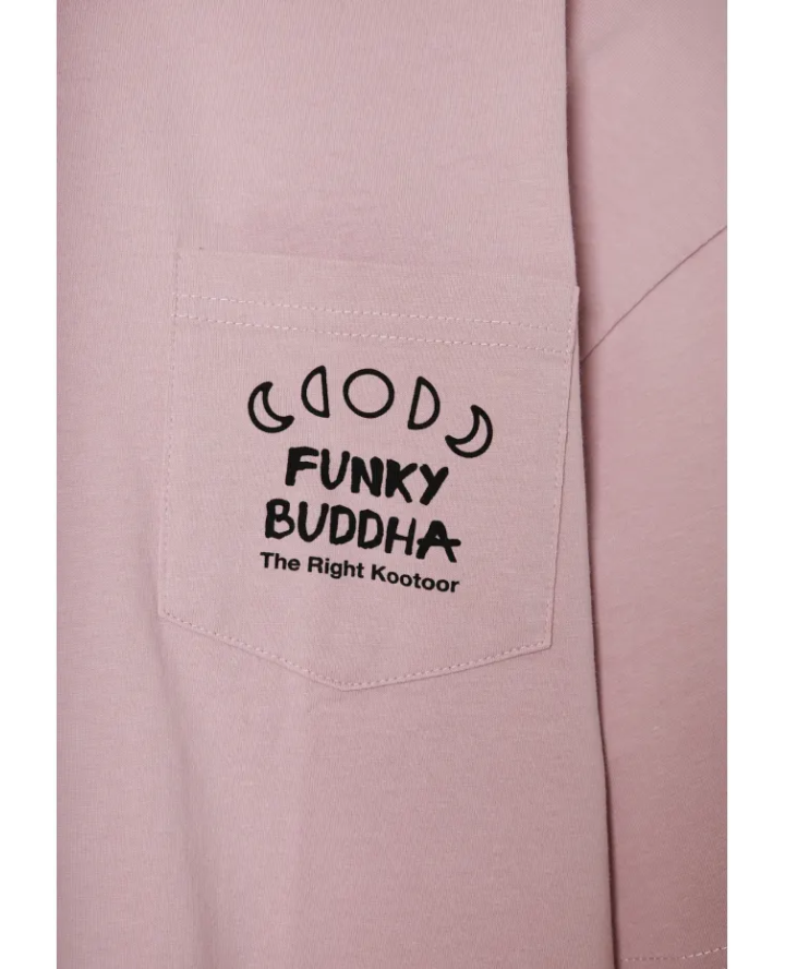 FUNKY BUDDHA Oversized t-shirt με...