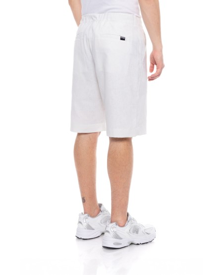 COVER JEANS ΑΝΔΡΙΚΗ ΛΙΝΟ ΒΕΡΜΟΥΔΑ RELAXED FIT DV406-30 OFF WHITE