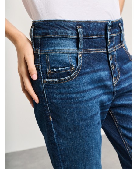 STAFF JEANS Irene Crop Wmn Pant-Boyfriend Fit 5-907.060.B1.054