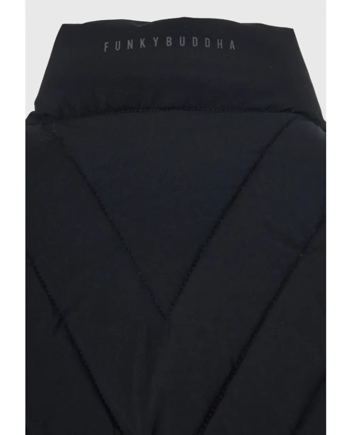 FUNKY BUDDHA Men's vest quilted...