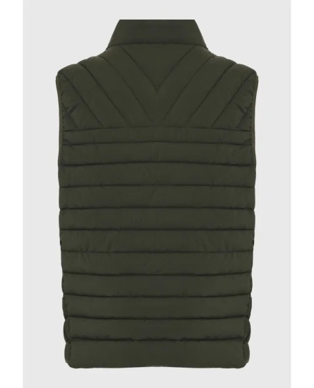 FUNKY BUDDHA Men's vest quilted jacket FBM012-001-01 FOREST NIGHT