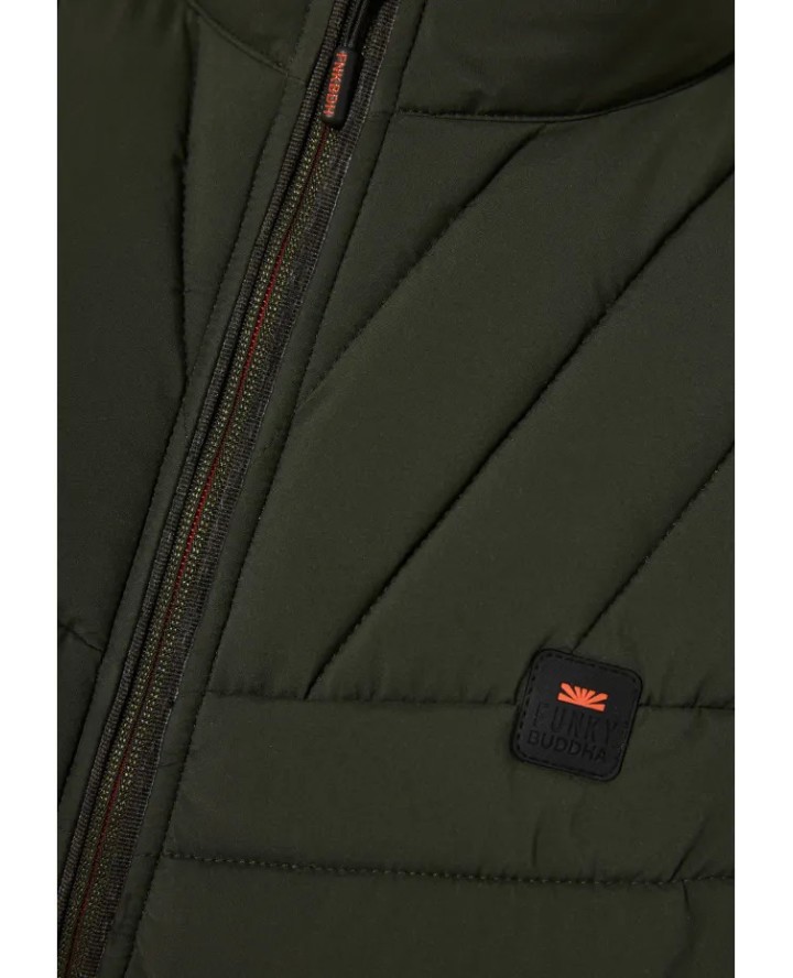 FUNKY BUDDHA Men's vest quilted...
