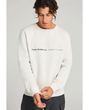 FUNKY BUDDHA Men's crewneck...