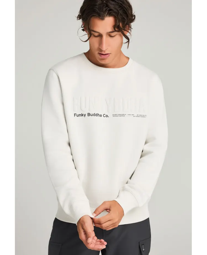 FUNKY BUDDHA Men's crewneck...