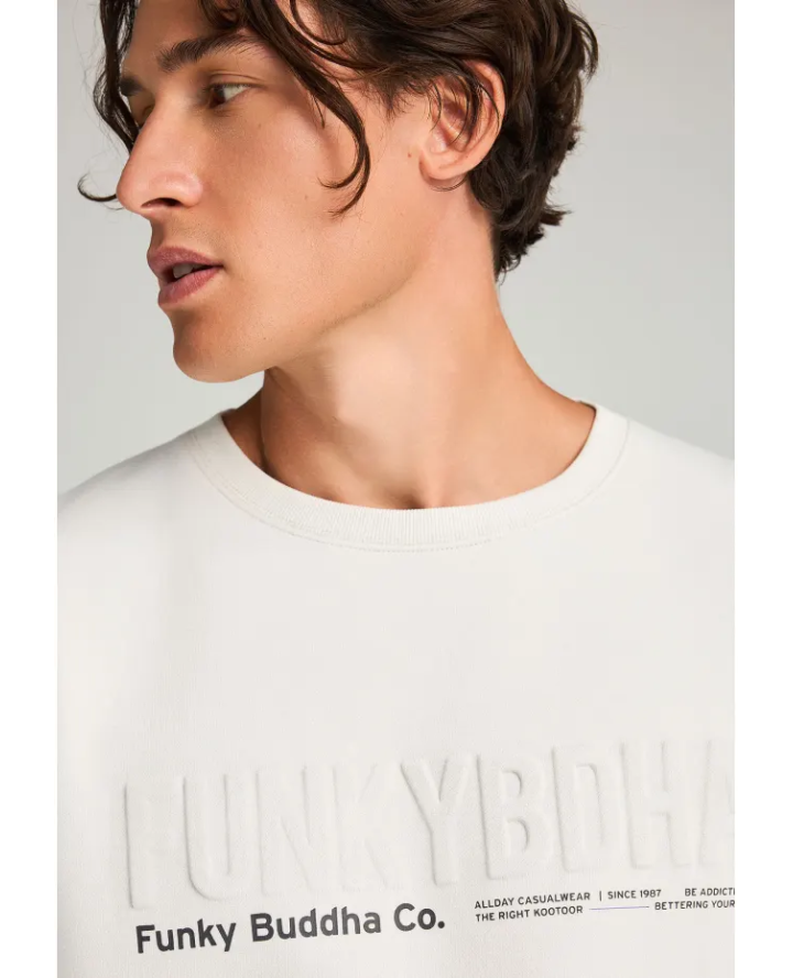 FUNKY BUDDHA Men's crewneck...