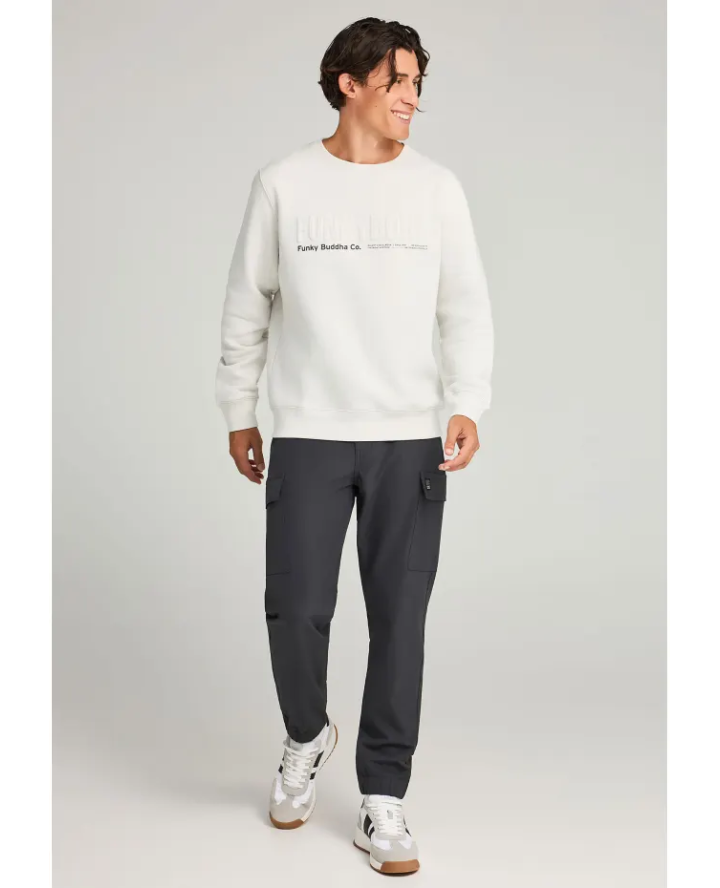 FUNKY BUDDHA Men's crewneck...