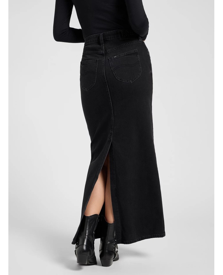 LEE® Back Slit Maxi Skirt 112370882