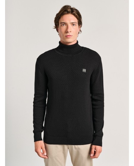 STAFF JEANS Huck Knit Rollneck 64-203.054.N0090