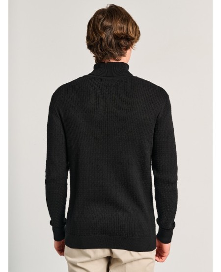 STAFF JEANS Huck Knit Rollneck 64-203.054.N0090