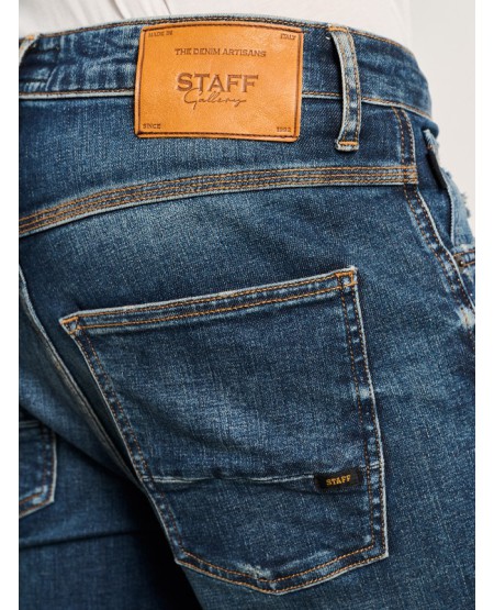 STAFF JEANS ΑΝΔΡΙΚΟ ΤΖΙΝ ΠΑΝΤΕΛΟΝΙ SAPPHIRE TAPERED FIT 5-815.579.S1.054