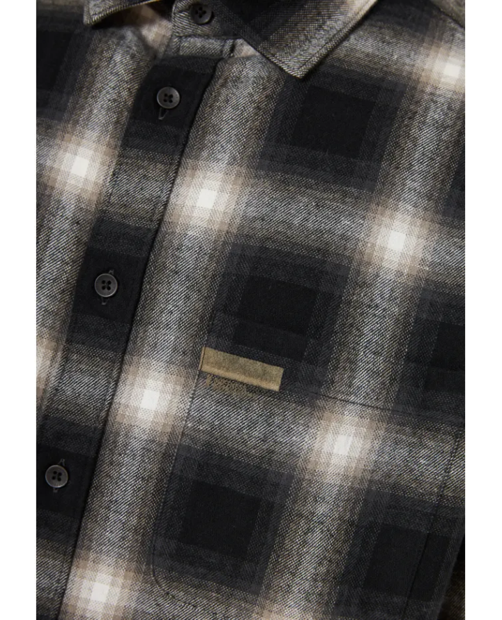 FUNKY BUDDHA Men's plaid shirt with...