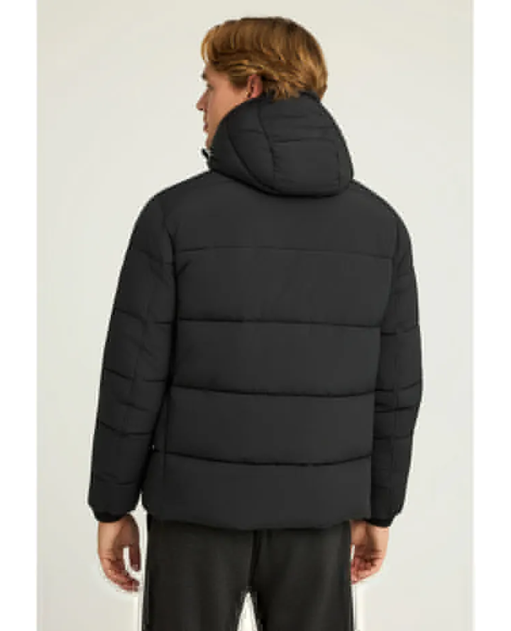 FUNKY BUDDHA Ανδρικό puffer μπουφάν...