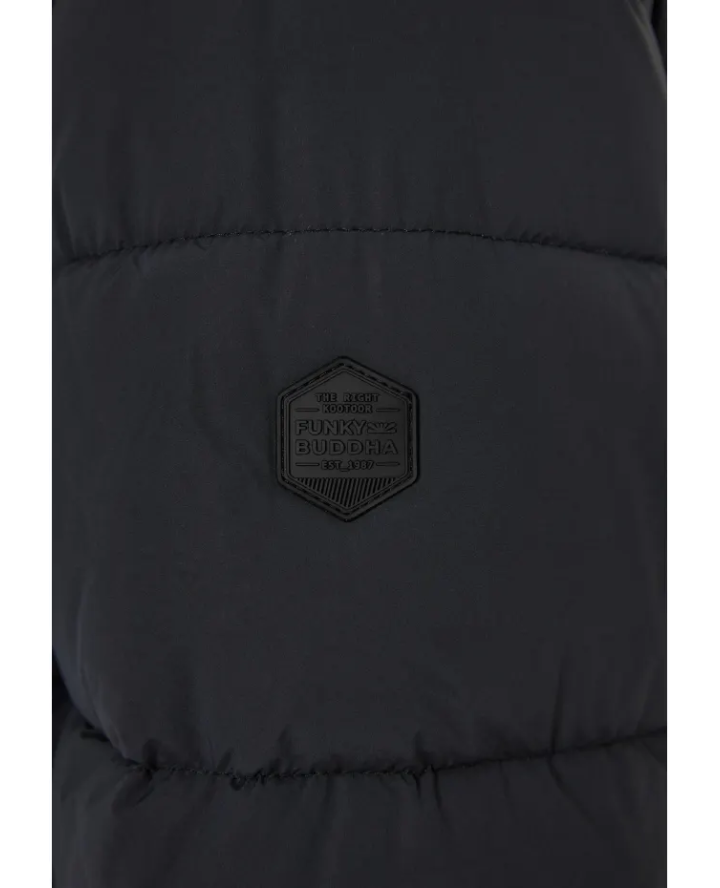 FUNKY BUDDHA Ανδρικό puffer μπουφάν...