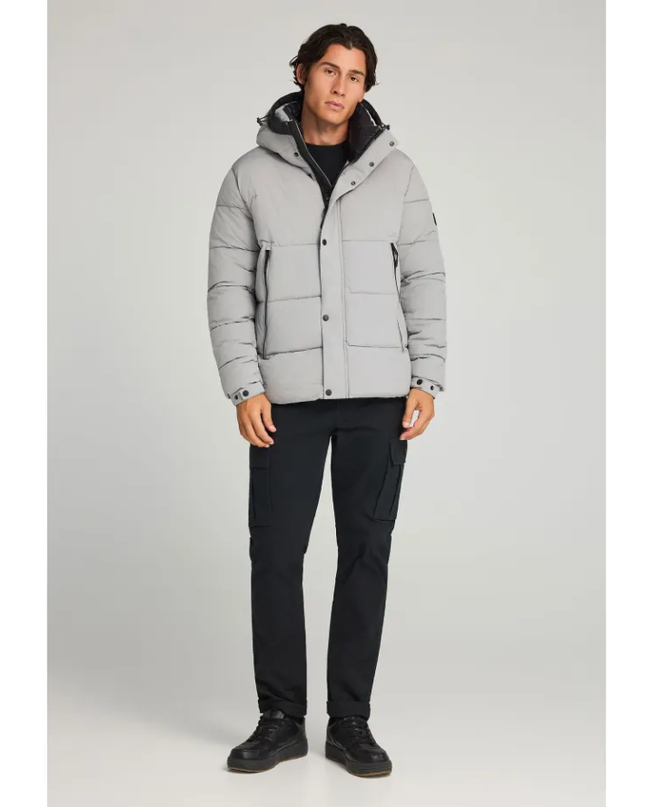 FUNKY BUDDHA Ανδρικό puffer μπουφάν...