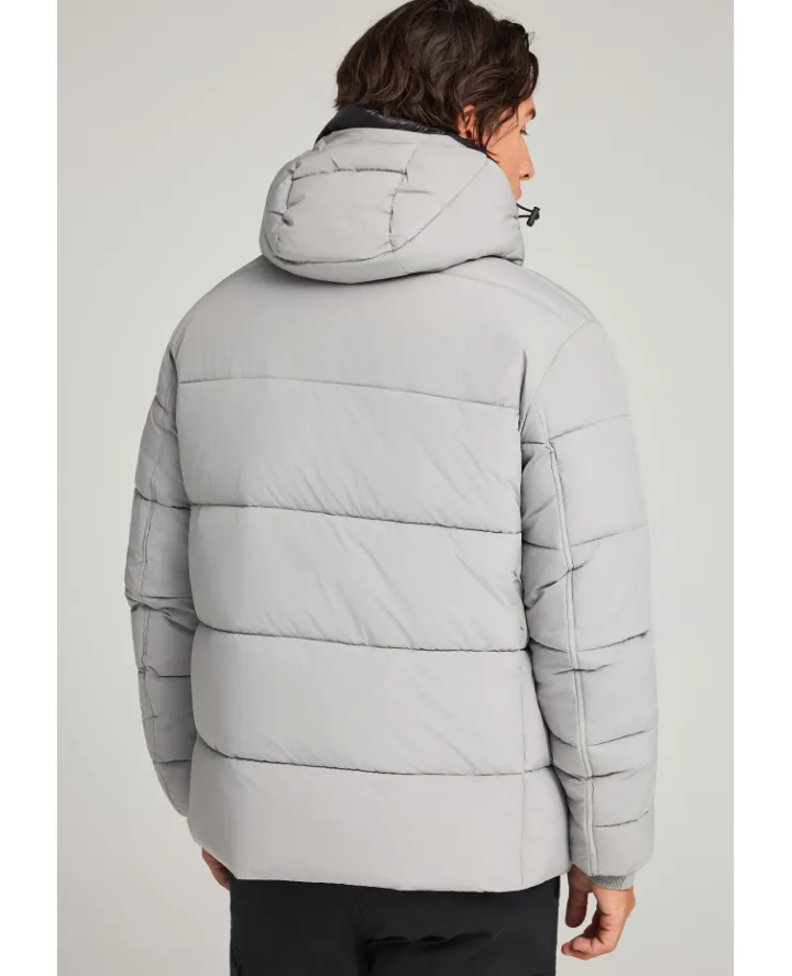 FUNKY BUDDHA Ανδρικό puffer μπουφάν...