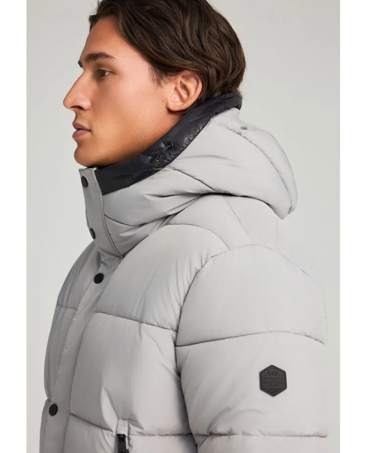 FUNKY BUDDHA Ανδρικό puffer μπουφάν...