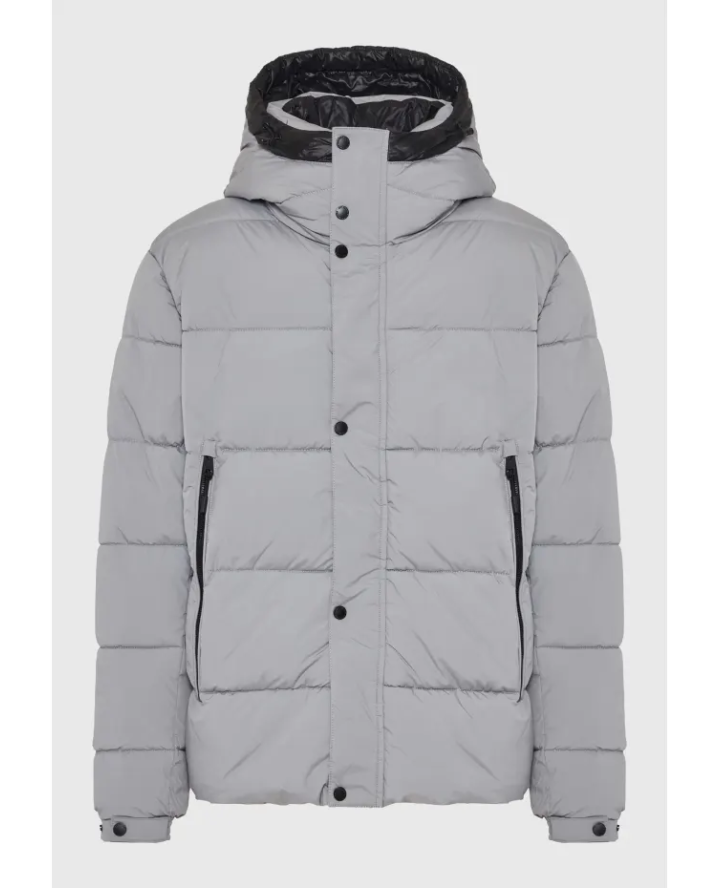 FUNKY BUDDHA Ανδρικό puffer μπουφάν...