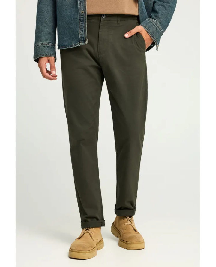 FUNKY BUDDHA Ανδρικό chino παντελόνι...