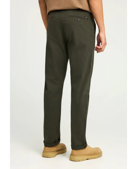 FUNKY BUDDHA Ανδρικό chino παντελόνι - The essentials FBM012-001-02 FOREST NIGHTFW25/26