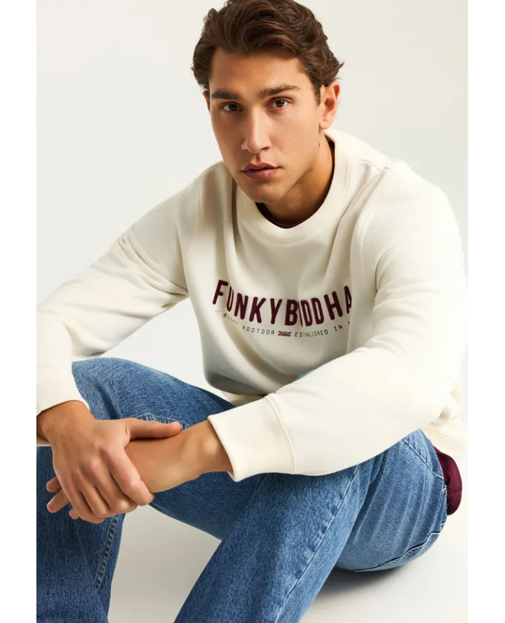 FUNKY BUDDHA Straight fit τζιν...