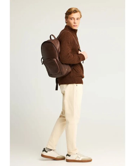 FUNKY BUDDHA Ανδρικό σακίδιο πλάτης FBM012-001-10 BROWN FW25/26