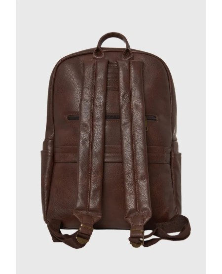 FUNKY BUDDHA Ανδρικό σακίδιο πλάτης FBM012-001-10 BROWN FW25/26