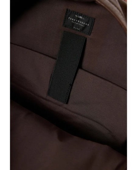FUNKY BUDDHA Ανδρικό σακίδιο πλάτης FBM012-001-10 BROWN FW25/26