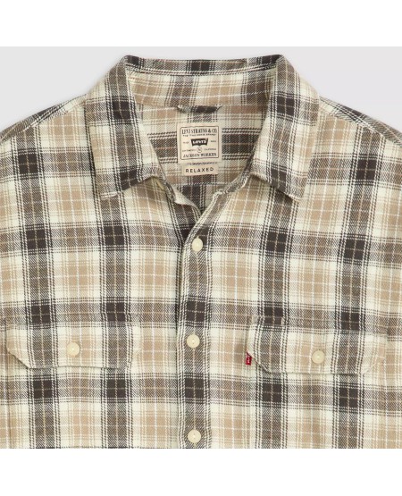 LEVI'S® ΑΝΔΡΙΚΟ Jackson Worker Flannel Overshirt 195730289