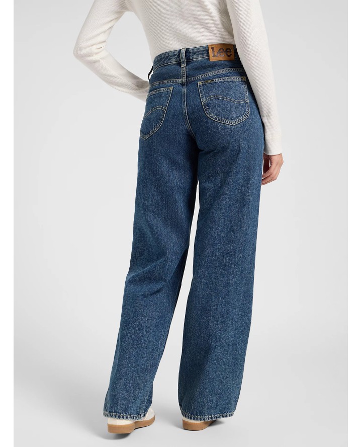 LEE® WOMAN DENIM PANTS RIDER LOOSE...