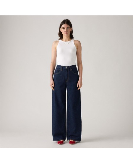 LEVI'S® ΓΥΝΑΙΚΕΙΟ ΤΖΙΝ ΠΑΝΤΕΛΟΝΙ CINCH BAGGY DARK INDIGO - FLAT FINISH 001UP0016