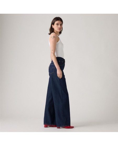 LEVI'S® ΓΥΝΑΙΚΕΙΟ ΤΖΙΝ ΠΑΝΤΕΛΟΝΙ CINCH BAGGY DARK INDIGO - FLAT FINISH 001UP0016