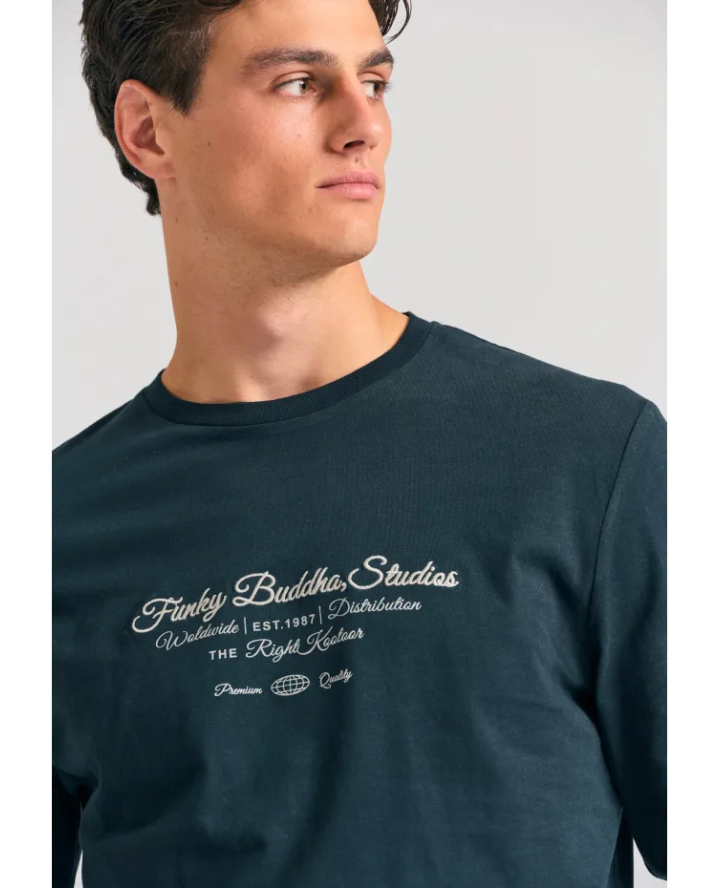 FUNKY BUDDHA Μακρυμάνικο T-shirt με...