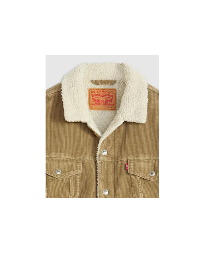 LEVI'S® Relaxed Fit Sherpa Trucker...