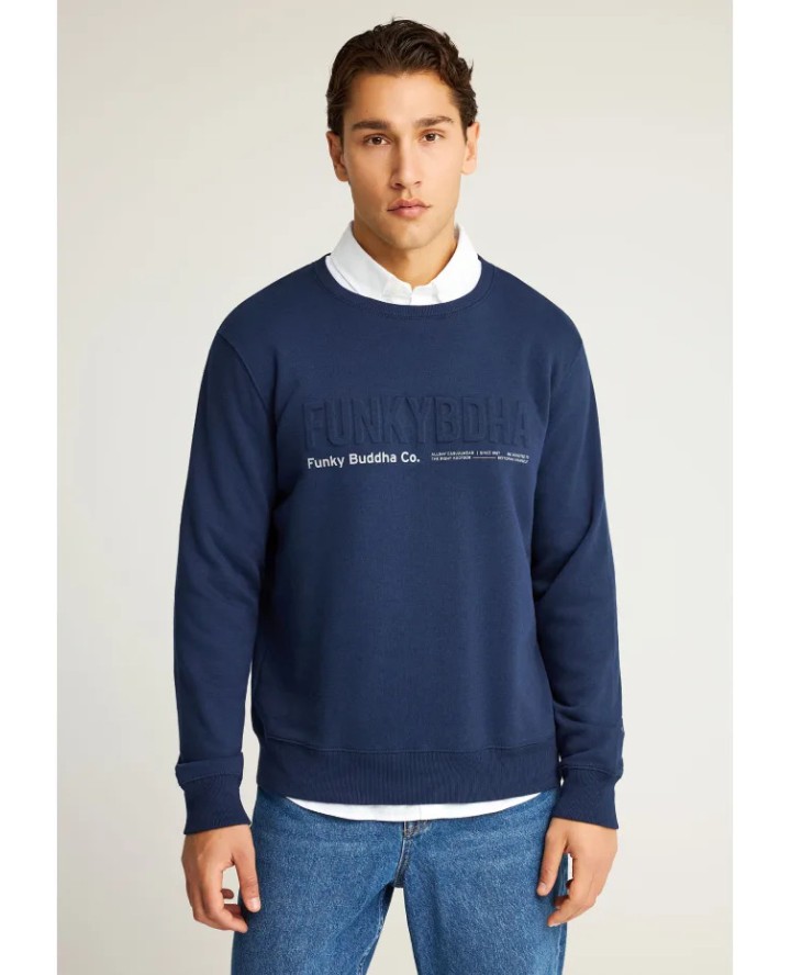 FUNKY BUDDHA Men's crewneck...