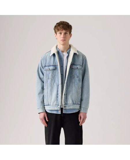 LEVI'S® Relaxed Fit Sherpa Trucker Jacket A57840026