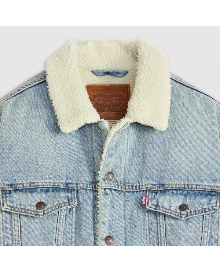 LEVI'S® Relaxed Fit Sherpa Trucker...