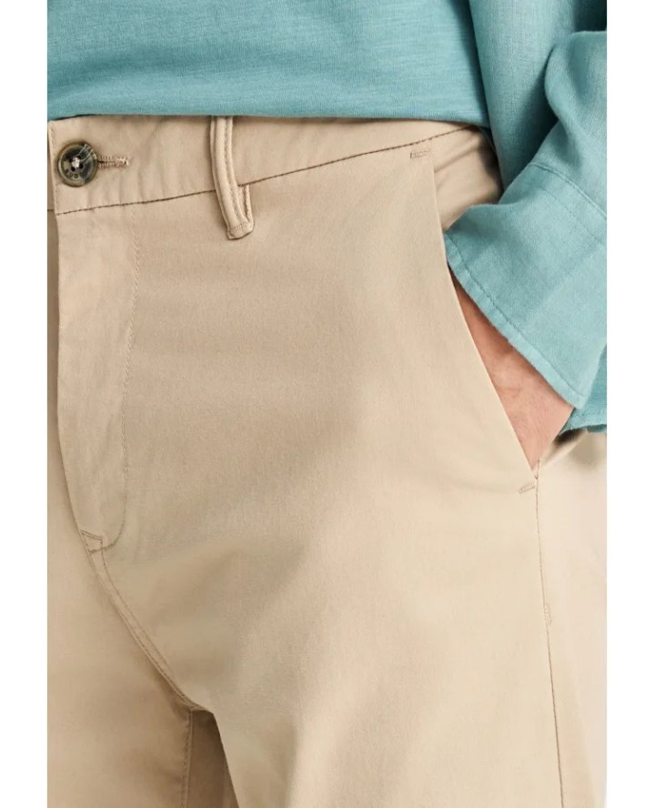 FUNKY BUDDHA Ανδρικό chino παντελόνι...