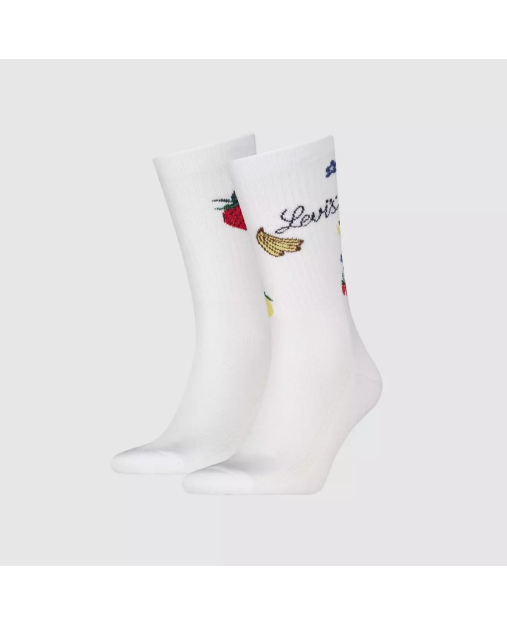 LEVI'S® Regular Cut Fruit Socks - 2...