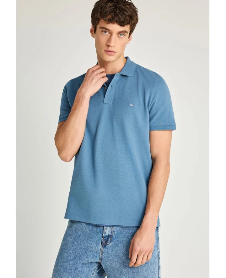 FUNKY BUDDHA Essential cotton polo...