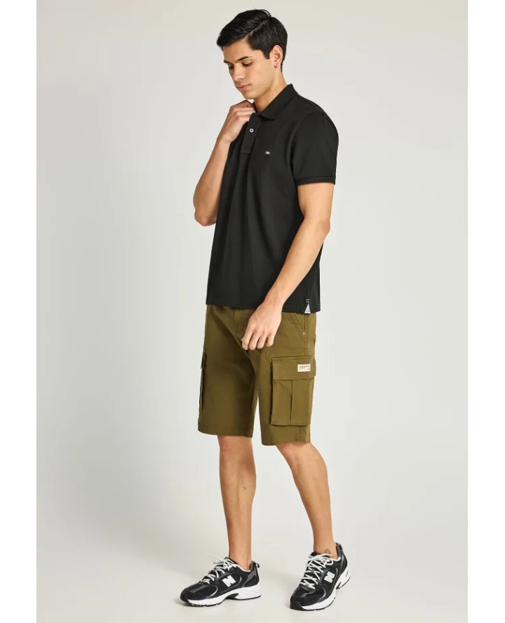 FUNKY BUDDHA Essential cotton polo...